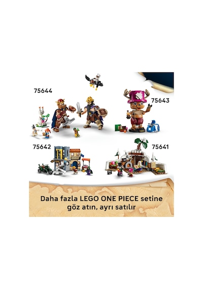 LEGO® ONE PIECE Garp’ın Savaş Gemisi 75646 - 9 Yaş ve Üzeri Çocuklar için 8 Minifigür İçeren Oyuncak Yapım Seti (1705 Parça)