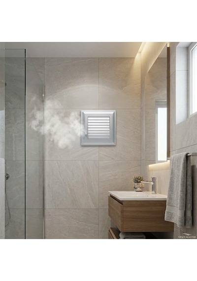 40x40 Cm Plastik Panjur Menfez Banyo Wc Tuvalet Havalandırma Menfezi