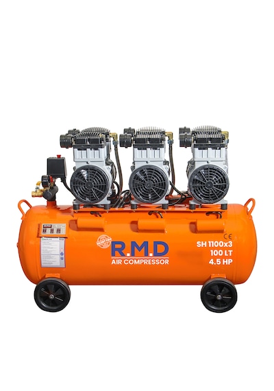 R.M.D Kompresör 100 Lt Hava Kompresörü Sessiz ve Yağsız 100Lt SH1100I3