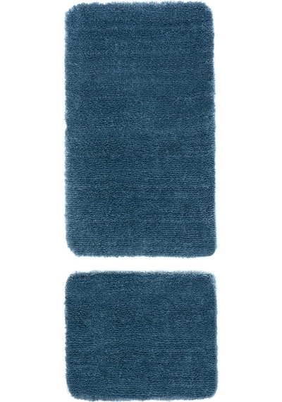 Koza Home Koza Home Segura Peluş Turkuaz Kaydırmaz Taban Banyo Paspası Turkuaz