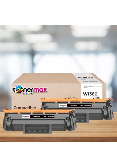 136a-w1360a Muadil Toner - Çipli 2'li Paket Hp Uyumlu/ M211 / M236