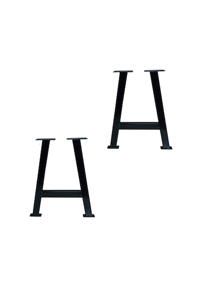 CVTdesign Metal Sehpa Ayakları Ahşap Masif Kütük Orta Sehpa Ayağı Ayak Seti