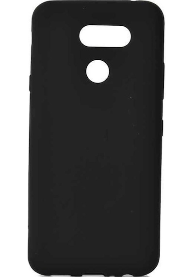 LG Uyumlu K40s Kılıf Zore Premier Silikon Kapak Siyah