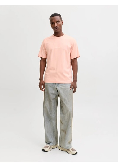 Jack & Jones Jack&jones Jornorrebro Emb Tee Ss Erkek T-shirt 12282892 Yavruağzı