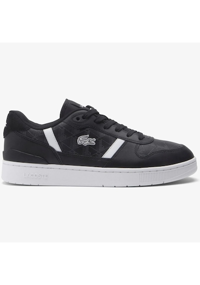 Lacoste T-clip Set 224 01 Leather Mens Sneaker Hakiki Deri Erkek Günlük Spor Ayakkabı Siyah Lacoste T-clip Set 224 01 Leather Mens Sneaker Hakiki Deri Erkek Günlük Spor Ayakkabı Siyah