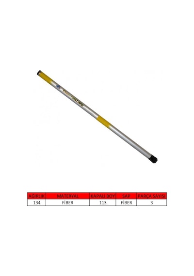 Captain 1071 First Ring Pole  Bilezikli Göl Kamışı 400 cm