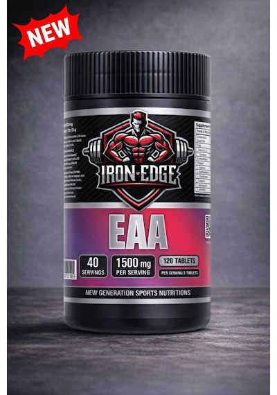 Iron Edge Eaa 500 Mg 120 Tablet Per Servıngs 1500 Mg 40 Servis