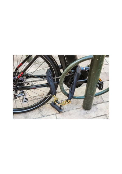 Zefal K-ttraz M18 Anahtarlı Zincir Bisiklet Kilidi 110x10mm Siyah