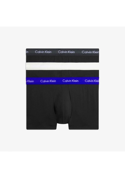 Calvin Klein Trunk Erkek Siyah 3'lü Boxer Düz 0000u2664g Siyah