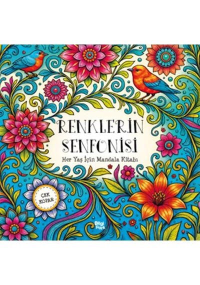 Renklerin Senfonisi Her Yaş İçin Mandala - Çek Kopar