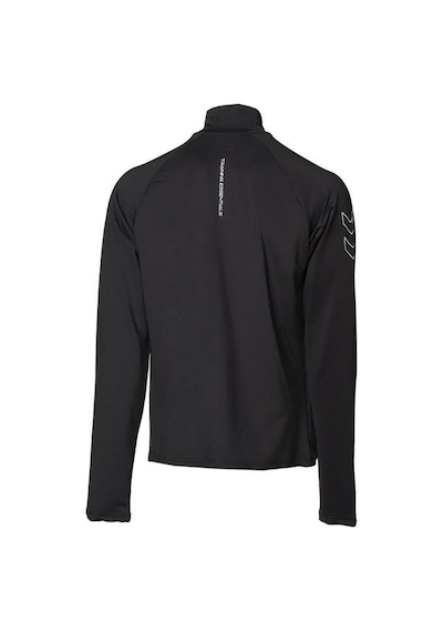 Hummel T-te Strength Training Track 921738-2001 Siyah Erkek Fermuarlı Sweatshirt 001