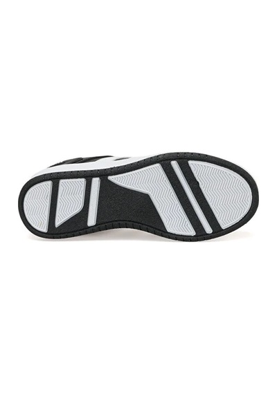 Kinetix KORT PU 3PR Termo Kaymaz Taban Beyaz Erkek Sneaker SİYAH Siyah