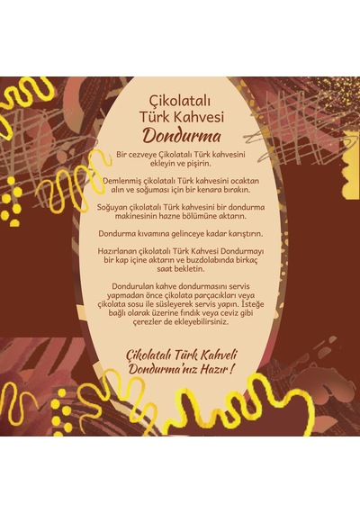 Mim And More Çikolatalı Türk Kahvesi Çikolata Aromalı Türk Kahvesi 150 G