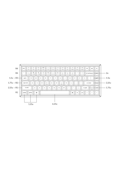 Keychron K2 Pro Hotswap Gateron G Pro Red Switch QMK/VIA Mekanik Klavye