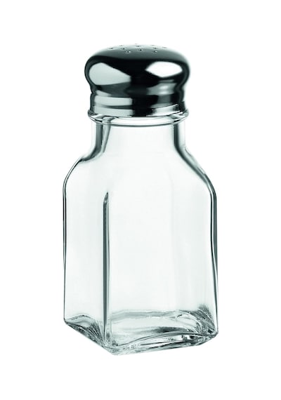 Salt And Pepper Metal Kapaklı 2&apos Li Tuzluk Biberlik Baharatlık 100 Cc Acı Kahverengi