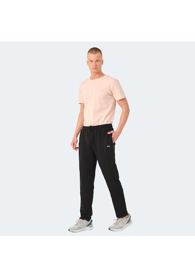 Slazenger KAMINI IN Erkek Cepli Siyah Eşofman Altı