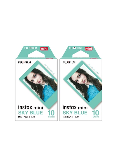 Instax Mini Sky Blue Edition 10x2 Film Seti