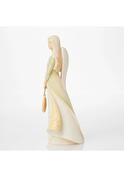 Temeller Emeklilik Melek Taşı Reçine Heykelcik, 22,8 Cm Diğer