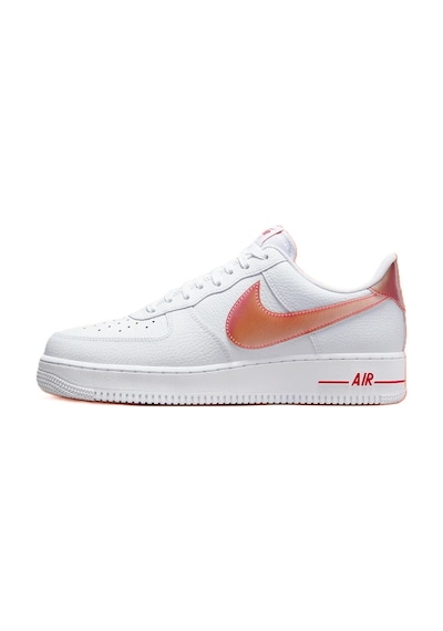 Nike Air Force 1 '07 Jumbo Swoosh Leather Hakiki Deri Erkek Spor Ayakkabı Beyaz Turuncu Nike Air Force 1 '07 Jumbo Swoosh Leather Hakiki Deri Erkek Spor Ayakkabı Beyaz Turuncu