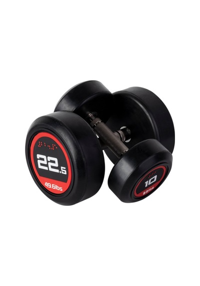 Ss Spor 22.5 KG Profesyonel Olimpik Kauçuk Dambıl Çift