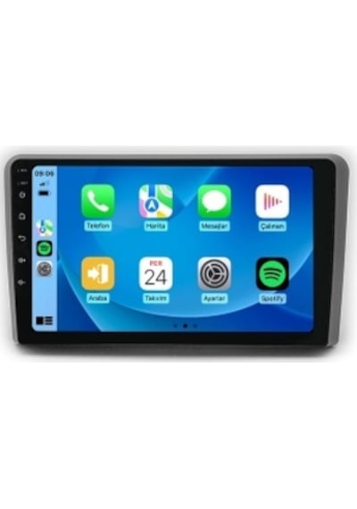 Audi A3 2003-2012 6gb Ram 128gb Hafıza 8 Çekirdek Carplay Kamera Android Multimedya 9"