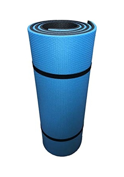 10 Mm Pilates Minderi Yoga Matı 180x60 Cm Mavi Mat Genel