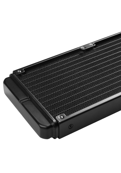 Bitfenix Kuzy Bfw-kcd-360-bb27a-rp Dijital Göstergeli Argb Fanlı Am5/lga1851 Siyah 360mm Lcd Sıvı Soğutma 398 X 120 X 27 Mm