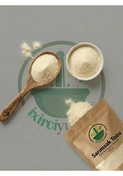 İxirciyusuf Sarımsak Tozu Kuru Sarımsak Tozu Garlic Powder Powdered Garlic Doğal Öğütülmüş 100 G