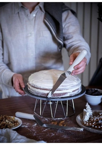 Ikea Lättbakad Pasta Ve Krema Spatulası 2'li Bej Krom
