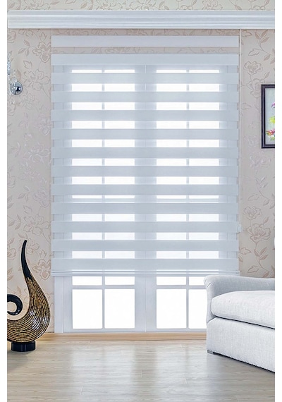 Bambu Zebra Perde Ekru
