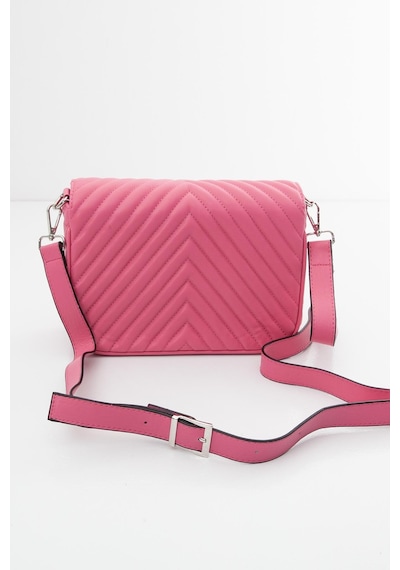 Armine Trend Çıtçıtlı El Ve Omuz Çantası-pembe 23ac042 - Pembe