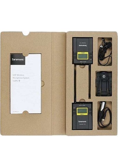 Saramonıc Uwmıc9 Rx9 Tx9 Kıt 1 Uhf Wıreless Mıcrophone