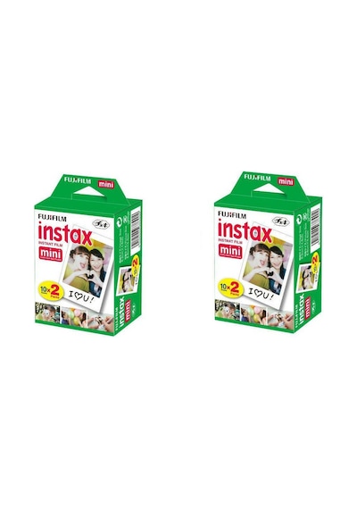 Fujifilm Instax Mini 7-8-9-25-70-90 için 2'li Paket 40 Film