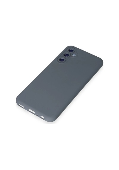 Uray Store Samsung Galaxy Uyumlu  M14 5g Kılıf Nano İçi Kadife Silikon - Gri