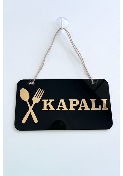 Restoranlar Ve Lokantalar İçin Açık / Kapalı Kapı Tabelası