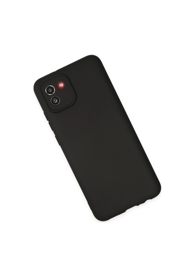 Newface - 834 - Samsung Galaxy Uyumlu A03 Kılıf First Silikon - Glblseme - - Siyah Sıyah