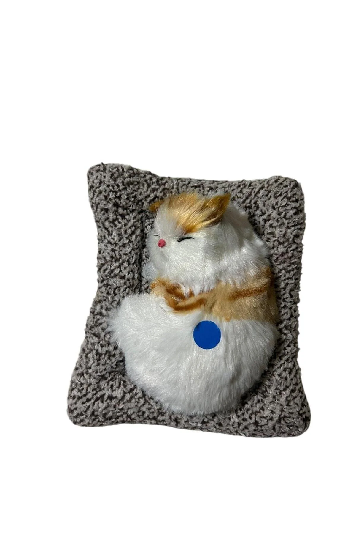 Sesli Uyuyan Kedi Miyavlayan Kedi Pelüş Uyuyan Kedi Karışık Gönderilir Çok Renkli