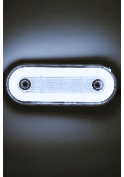 Beyaz Led Yan Pozisyon Lambası 12-24v Reflektörlü Park Lambası