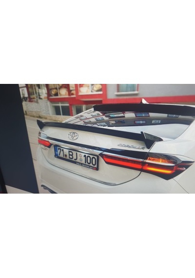 TOYOTA Corolla Uyumlu ( 2014...) SPOİLER--fibersan tuning