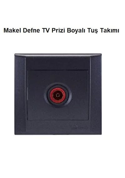 Makel Defne Tv Prizi Boyalı Tuş Takımı 5 Adet