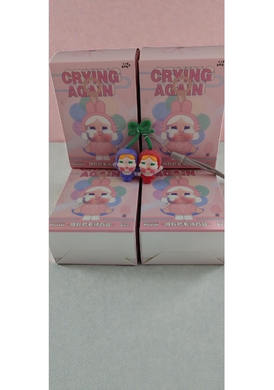 Crybaby 2li Süpriz Kutu Ve Poşette Modeller Süpriz Çıkar Kokulu Anahtarlık Miniktir 5,5cm 1adet