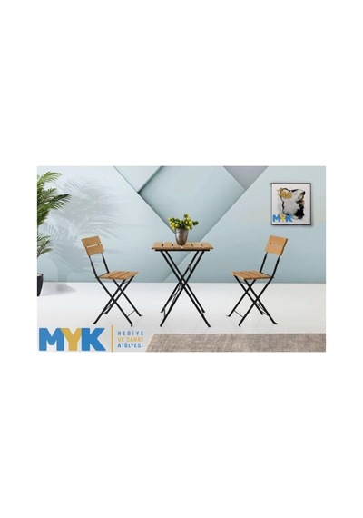 Ahşap Katlanır Masa Sandalye Bahçe Balkon Mutfak Takımı 2 Sandalye 1 Masa Bistro Takım Çok Renkli Ahşap Katlanır Masa Sandalye Bahçe Balkon Mutfak Takımı 2 Sandalye 1 Masa Bistro Takım Çok Renkli