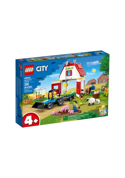 LEGO® City 60346 Ahır ve Çiftlik Hayvanları 230 Parça