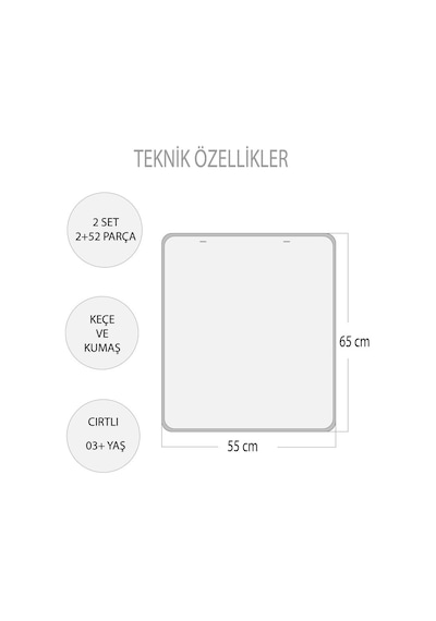2 Set - 52 Parça Tox Iç Organlar Sistemi Keçe Duvar Panoları . Eğ