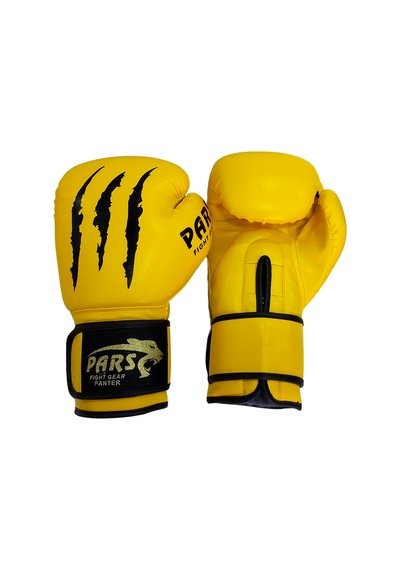 Pars Panter Boks Kick Boks Muay Thai Eldiveni Sarı
