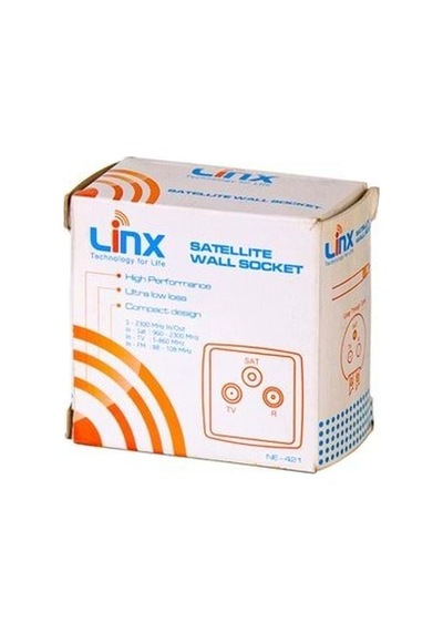 Linx Uydu Prizi Ne-421 Sıva Üstü Tv-sat-radyo