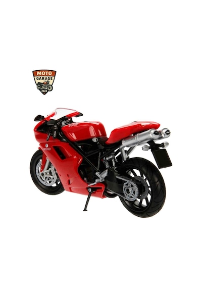 Ducati 1198 1:12 Diecast Model Motosiklet Lisanslı, Metal Gövde, Koleksiyonluk