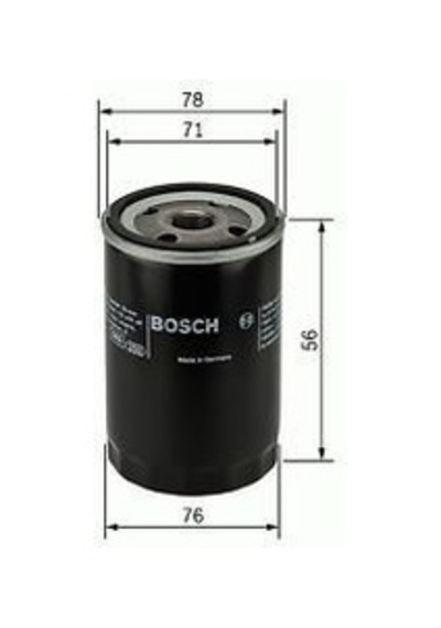 BOSCH F026407152 YAĞ FİLTRESİ VOLVO S60 II 1.5 T2-T3 2.0 T3-T4 15