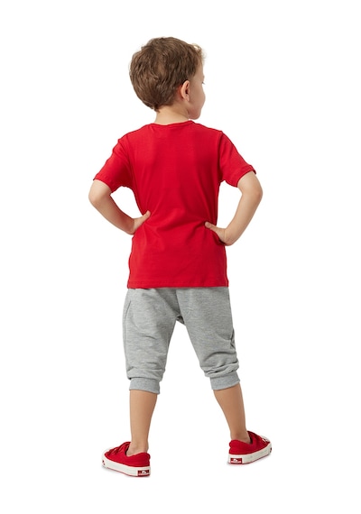 Kahkaha  Erkek  Çocuk  T-shirt  Kapri  Şort  Takım