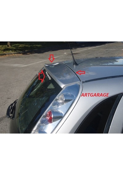 Corsa C Irmscher Bagaj Spoileri-boyasız-fiberglass